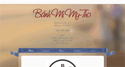 Desktop Screenshot of banhmimytho.com